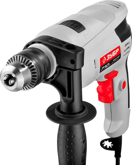 Ударная дрель, ЗУБР 710 Вт, 13 мм, (ДУ-710 ЭРМ2)