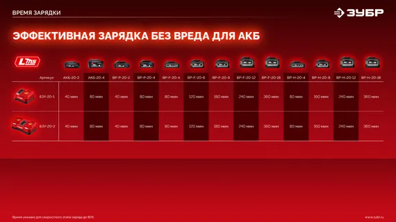 Бесщеточная ударная дрель-шуруповерт, ЗУБР 20 В, 165 Н·м, 2 АКБ LMS (2 А·ч), сумка (ДБУ-165-22)