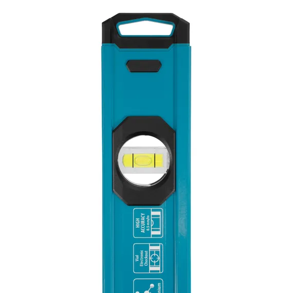 Уровень алюминиевый, магнит., фрезерованный, 2 глазка, 0,5 мм/м, 400 мм Gross