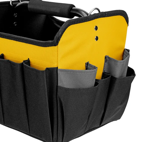 Переноска для инструмента, 260х240х300 мм, 22 кармана, наплечный ремень Denzel