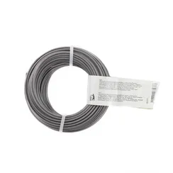 Леска для триммера круглая, армированная алюминием, 1.6 мм х 15 м, Сибртех