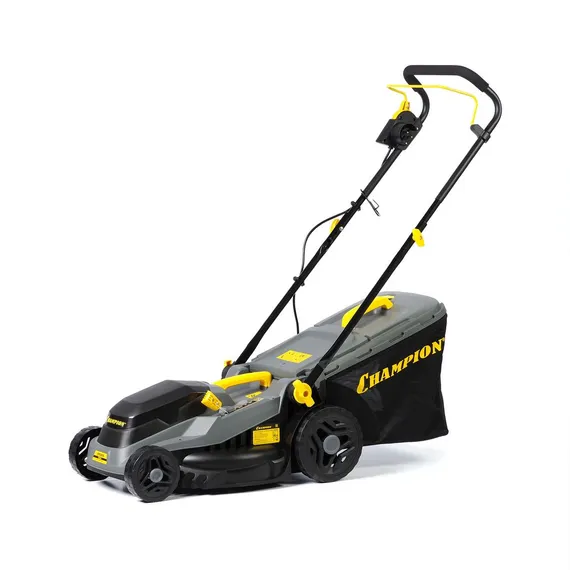 Газонокосилка эл. CHAMPION EM3816 (1,6 кВт пласт.+ткань травосб. 42л ширина 380мм 30-75мм, 11,3кг)
