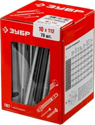 ЗУБР 10 х 112 мм, 70 шт, рамный анкер (302232-10-112)