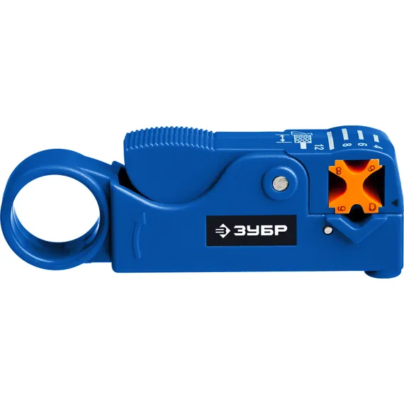 ЗУБР COAX-3, (RG58, RG59, RG62), стриппер коаксиальных кабелей, Профессионал (22657)