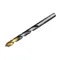 Сверло по металлу, 5,5 мм, HSS-Tin, Golden Tip, 10 шт. Denzel