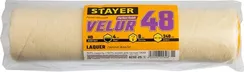 STAYER VELUR, 48 х 240 мм, бюгель 8 мм, ворс 4 мм, 50% акрил, 50% шерсть, для лаков и эмалей, малярный ролик, Professional (0232-25)