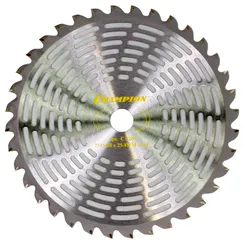 Нож с зубцами из твердого сплава Super Light 36/255/25,4 (SRM-330ES/SRM-350ES,4605,T433,T523,T437)