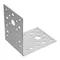 Крепежный уголок 1.7 мм, КU 90 x 90 x 65 мм Сибртех