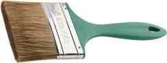 STAYER LASUR-EURO, 100 мм, 4″, смешанная щетина, пластмассовая ручка, для высокотекучих ЛКМ, плоская кисть (01081-100)