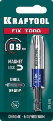 KRAFTOOL FIX-TORQ 0.9 Нм динамометрический адаптер для бит (64035-0.9)