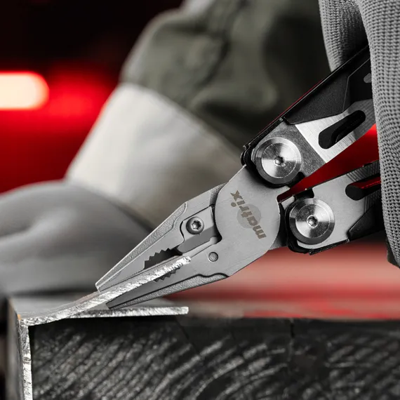 Трансформер (мультитул), 15 функций, авторазжим, в чехле, 160 мм Matrix