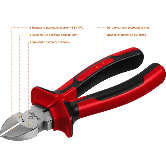 ЗУБР 180 мм, бокорезы (22024-5-18)