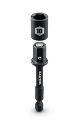 KRAFTOOL CLEAN “Nut driver”, 10 мм, бита с торцовой головкой (26371-10)