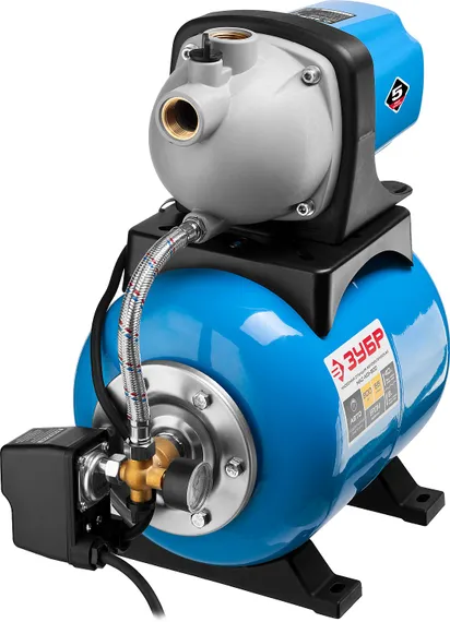 Автоматическая насосная станция ЗУБР 800 Вт, бак 20 л, (НАС-М3-800)