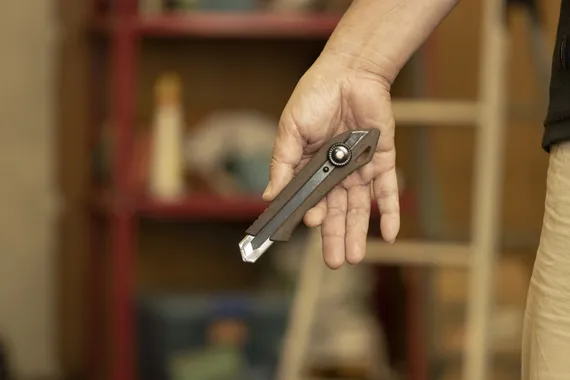 OLFA WOOD-PP Models 18 мм, с сегментированным лезвием, нож (OL-WD-L)