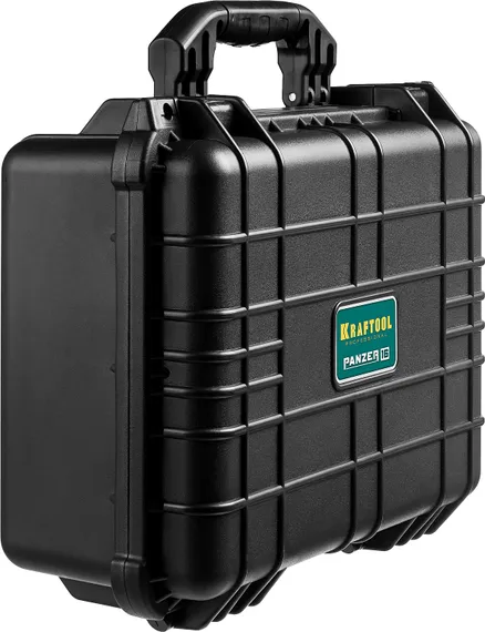 KRAFTOOL PANZER-16, 400 х 330 х 170 мм, (16″), IP55, ударопрочный пластиковый ящик (38251-16)