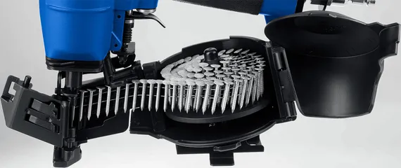 ЗУБР CRN 45 х 3.1 мм, барабанные гвозди кровельные оцинкованные, 5400 шт (305385-45)