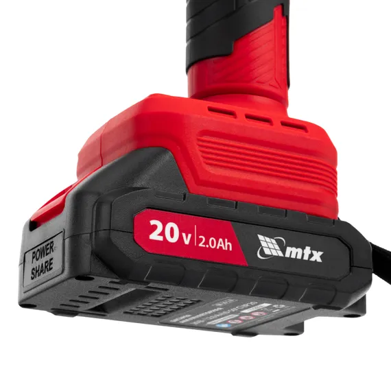 Секатор аккумуляторный, бесщет., BP-25, Li-Ion, 20 В MTX