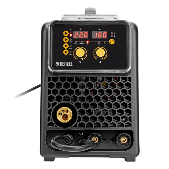 Аппарат инвертор. полуавтомат. сварки  MIG-160, 160 А, ПВ 60%, катушка 5 кг// Denzel
