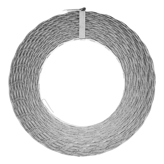 Лента перфорированная вентиляционная, "волна", 0.55 мм, LP VLN, 1.7 см х 25 м, цинк Сибртехосси