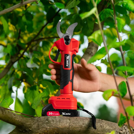 Секатор аккумуляторный, бесщет., BP-25, Li-Ion, 20 В MTX