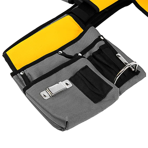 Пояс монтажника, сумки поясные, кобура для шуруповерта Denzel