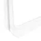 Кронштейн угловой с ребром, 125х150 мм, белый Сибртех