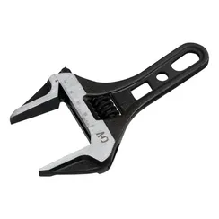 Ключ разводной 155 мм, CrV, кованый, укороченная рукоятка Denzel