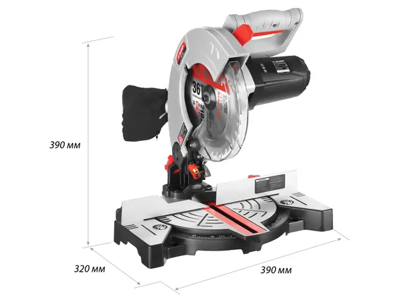 Пила торцовочная ЗУБР d 210 х 30 мм, 1300 Вт (ЗПТ-210-1400 Л)