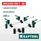 KRAFTOOL Grand SET-12, 12 предметов, 1000 мм, 600 мм, набор корпусных струбцин и принадлежностей (32240-H12)