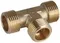 GENERAL FITTINGS наружная резьба 1″, латунь, тройник (51054-1)