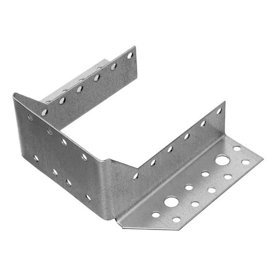 Опора бруса раскрытая, 2 мм, OBR R-100 х 140 х 76 мм, цинк Сибртех