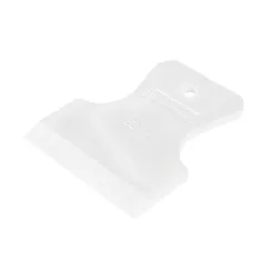 Шпатель, белая резина, 80 мм Сибртех