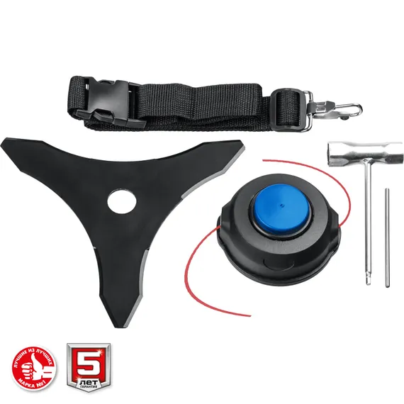 Триммер аккумуляторный садовый, бесщеточный, ЗУБР С1-18, 36 В, 35/25.5 см, без АКБ, (ТАБ-365)