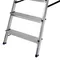Стремянка, 8 ступеней, алюминиевая, Сибртех