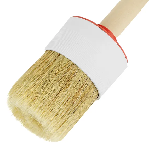 Кисть круглая №18 (60 мм) натуральная щетина, деревянная ручка MTX