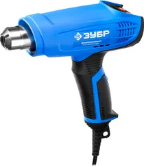 Фен технический ЗУБР 2000 Вт дисплей кейс Профессионал (ФТ-П2000 М2ДК)