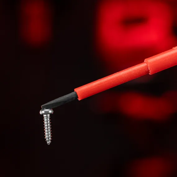 Отвертка Insulated, SL3 x 80 мм, CrMo, до 1000 В, двухкомпонентная рукоятка Matrix Professional