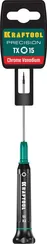KRAFTOOL Precision, TX15, отвертка для точных работ (25684-15)