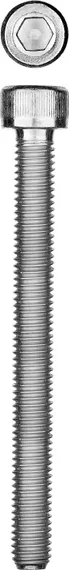 ЗУБР DIN 912, кл. пр. 8.8, М10 х 90 мм, цинк, 5 кг, винт с внутренним шестигранником, Профессионал (30318-10-090)