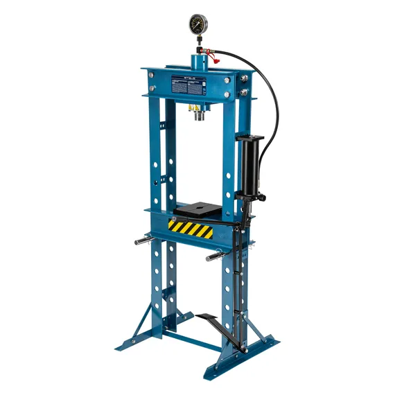 Пресс гидравлический с манометром и педалью, 30 т Stels