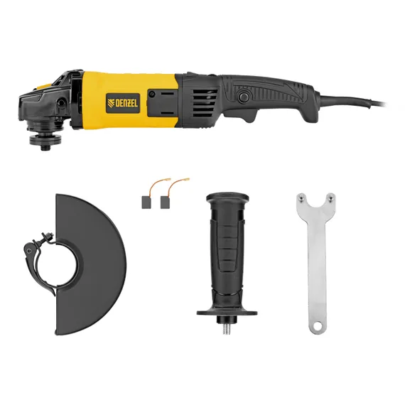 Углошлифовальная машина AGD125-1100L, 1100 Вт, 125 мм, 3000-11000 об/мин Denzel