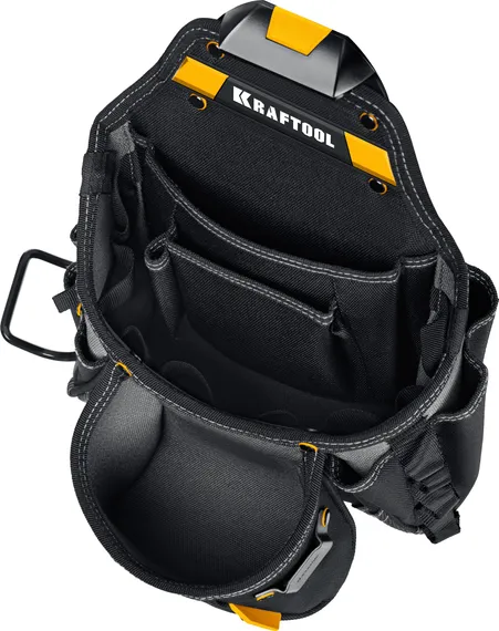 KRAFTOOL KP-27 поясная сумка с быстросъёмным креплением FastClip, 350 х 260 мм (38773)