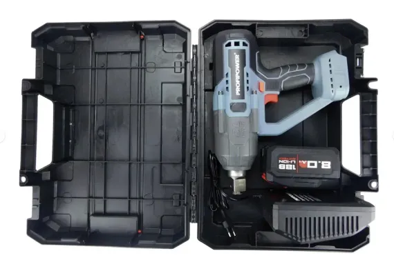 Аккумуляторный бесщеточный ударный гайковерт PROFIPOWER T-2500N E0189