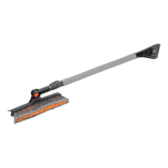 Щетка-сметка для снега со скребком телескопическая 900-1300 мм Stels