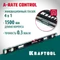 KRAFTOOL A-RATE CONTROL, 1500 мм, точность 0.3 мм/м, с зеркальным глазком, сверхпрочный магнитный уровень (34988-150)