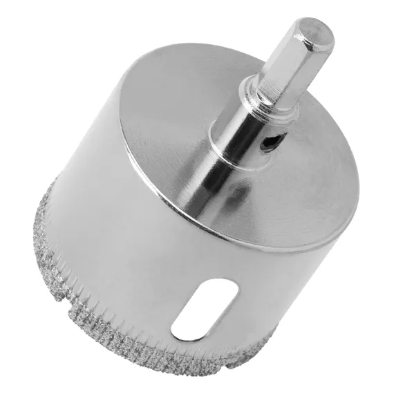 Сверло по керамической плитке и стеклу, 40 х 55 мм, шестигранный хвостовик, с центрующим сверлом Сибртех