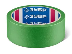 ЗУБР №300 36 мм х 25 м, для грубых и шероховатых поверхностей, малярная лента, Профессионал (12143-36)