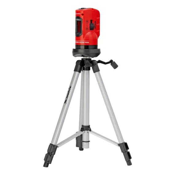 Лазерный уровень, 100 мм, штатив 1260 мм, самовыравнивающийся Matrix