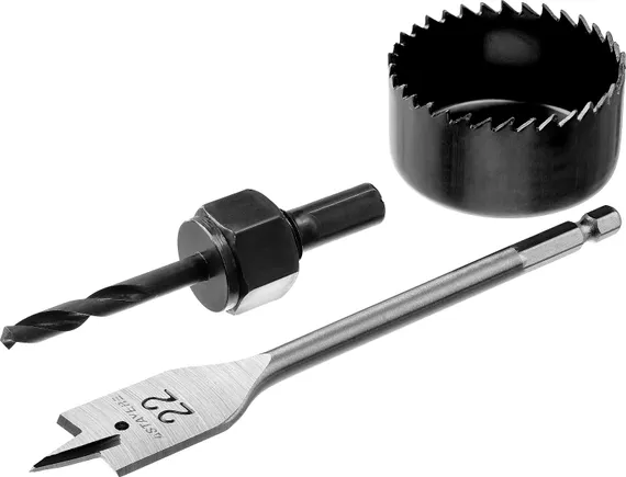 STAYER 54 мм, набор для врезки замков (29606-H3)